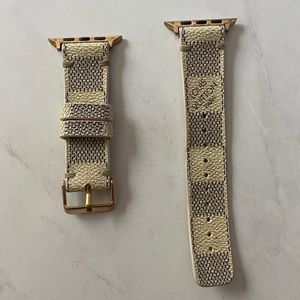 Repurposed LV Apple Watch band